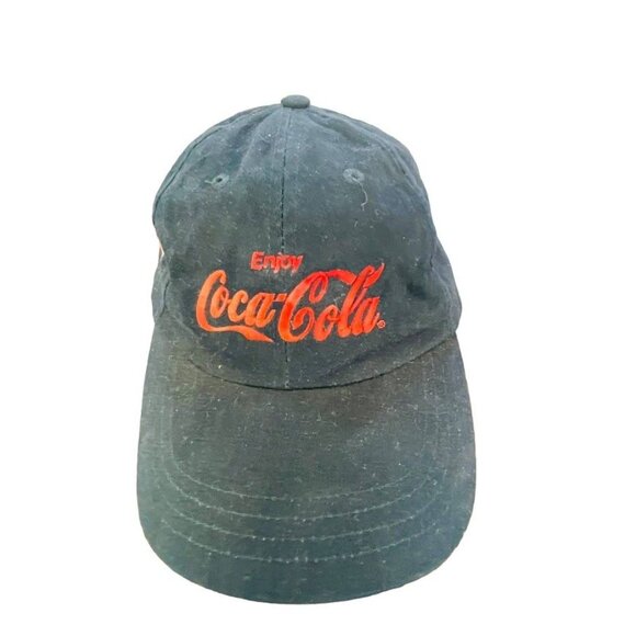 Coca Cola Brand USA Hat Navy Blue Baseball Cap OS - Picture 7 of 11
